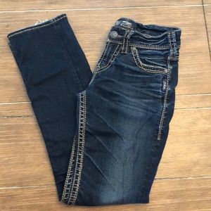 Silver Jeans Suki W26 dark jeans